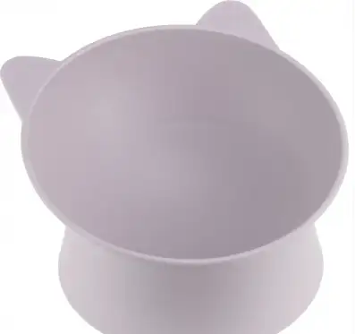Купить homepet frost touch Китти миска пластиковая на подставке для кошек, лавандовая