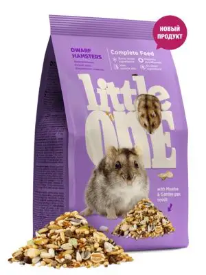 Купить little one Сухой корм для карликовых хомячков