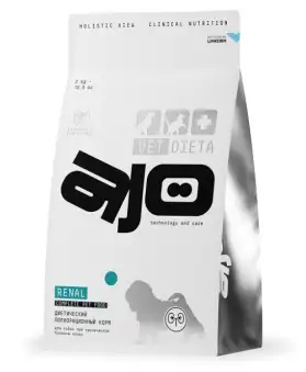 Купить ajo vet dieta ultra renal Корм сухой для собак при хронической болезни почек