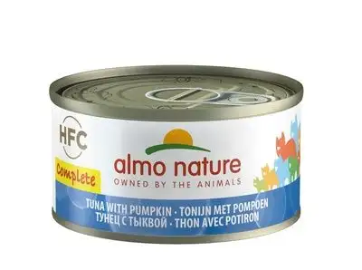 Купить almo nature полнорационные консервы для кошек, с тунцом и тыквой