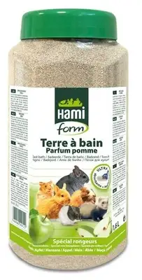 Купить hamiform песок для купания грызунов с яблоком