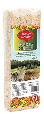 Купить Родные места опилки для грызунов "Родные опилки"