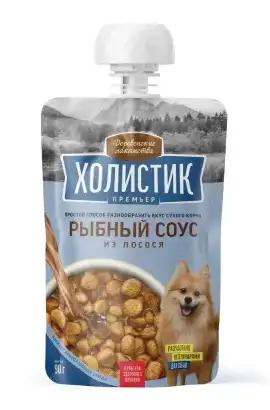 Купить Деревенские лакомства Холистик Премьер Рыбный соус из лосося для собак