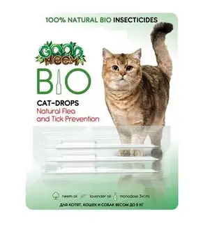 Купить good cat Био Капли для котят и кошек от блох и клещей