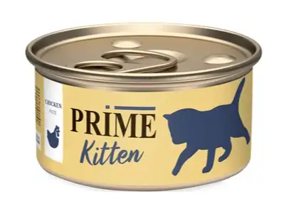 Купить prime консервы для котят паштет с курицей
