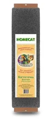 Купить homecat когтеточка для кошек с кошачьей мятой