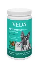 Купить Веда ФИТОМИНЫ ФОРТЕ мультивитаминный комплекс для кошек и собак для суставов