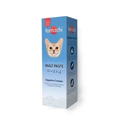 Купить tamachi Мальт-паста для вывода шерсти у котят и кошек