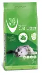 Van Cat комкующийся наполнитель для кошек без пыли с ароматом алое вера, пакет (аloe vera)