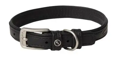 Купить rogz leather ошейник для собак, черный