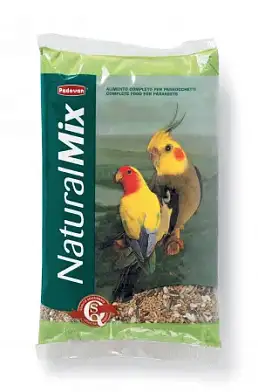 Padovan Naturalmix parrocchetti сухой корм для средних попугаев основной