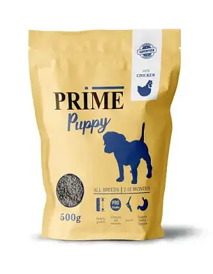 Prime PUPPY сухой корм для щенков всех пород с курицей