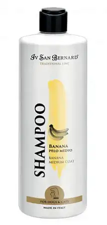 Купить iv san bernard traditional line banana шампунь для шерсти средней длины