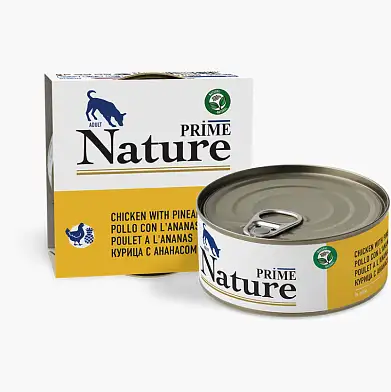 PRIME NATURE Консервы для собак курица с ананасом в желе