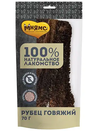 Купить Мнямс лакомство для собак Рубец говяжий