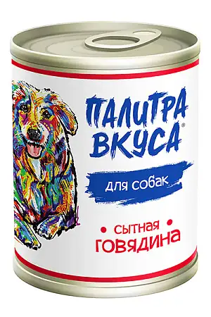 Купить Палитра вкуса для собак с говядиной