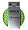 HOMEPET SILVER SERIES миска-лизалка для медленного кормления на присосках для собак и кошек, зеленая