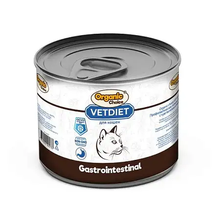 Купить organic Сhoice vet gastrointestinal консервы профилактическое питание для взрослых кошек с чувствительным пищеварением