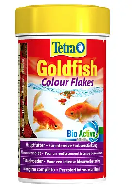 TetraGoldfish Colour корм для золотых рыб в хлопьях для улучшения окраса