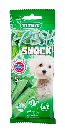 Купить titbit лакомство для собак малых пород cнек для свежего дыхания, 5 шт. (fresh)