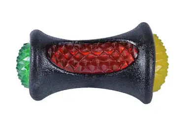 NUNBELL Игрушка для собак Гантель-Светофор повышенной прочности 