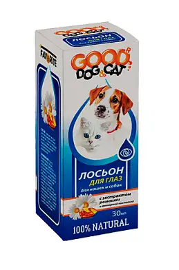Good Dog&Cat Лосьон для глаз для Кошек и Собак