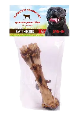 SVB-IN Party Monster лакомство для собак копыто говяжье