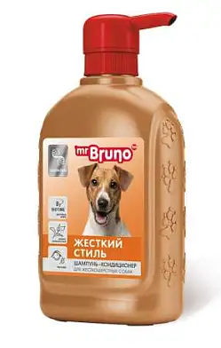 Mr.Bruno Шампунь-кондиционер "Жесткий стиль" для собак