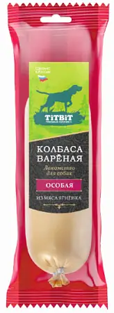 Купить titbit Лакомства для взрослых собак колбаса вареная Особая