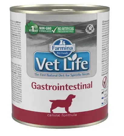 Купить farmina vet life dog gastrointestinal консервы для собак при нарушении пищеварения и всасывания в кишечнике