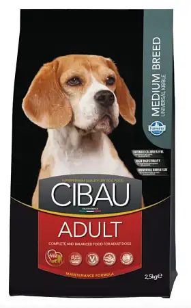 Купить farmina cibau adult medium сухой корм для собак средних пород с курицей