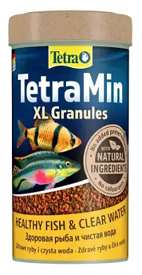 TetraMin XL Granules корм для всех видов рыб крупные гранулы