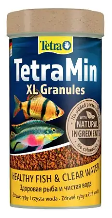 Купить tetramin xl granules корм для всех видов рыб крупные гранулы