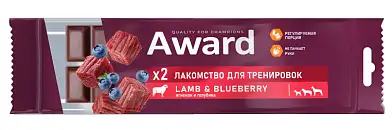 Award лакомство для тренировок для собак с ягненком и голубикой