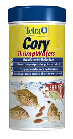 Купить tetra tetracory shrimp wafers корм-пластинки с добавлением креветок для сомиков-коридорасов