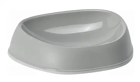 Купить moderna sensibowl миска пластиковая для собак и кошек, оливковый серый