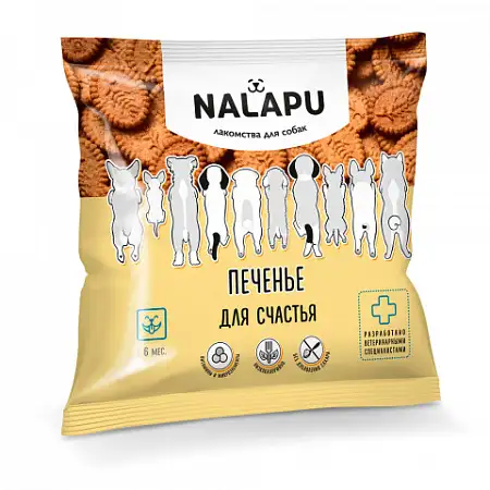 Купить nalapu лакомство для собак Печенье для счастья