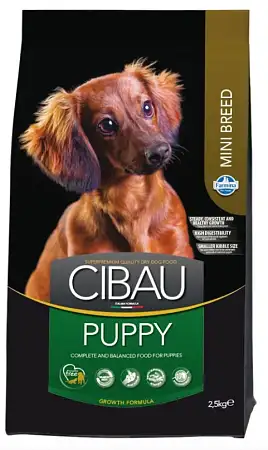 Купить farmina cibau puppy mini сухой корм для щенков мелких пород с курицей