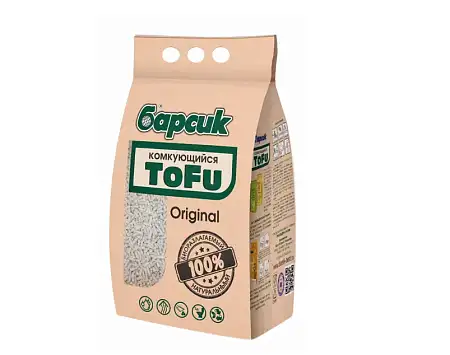 Купить Барсик tofu original наполнитель для кошек комкующийся