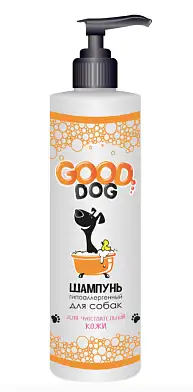 GOOD DOG Шампунь для собак гипоаллергенный для чувствительной кожи