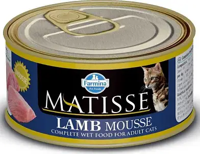 Farmina matisse консервы для кошек с ягненком (мусс)